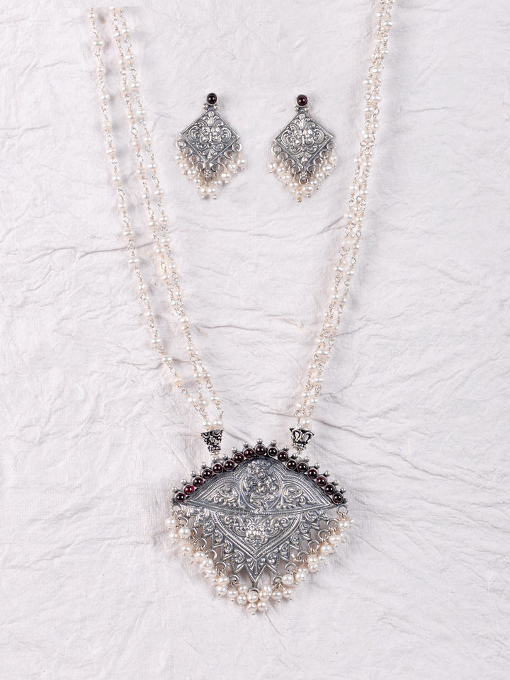 Anima Necklace - 925 oxidized silver