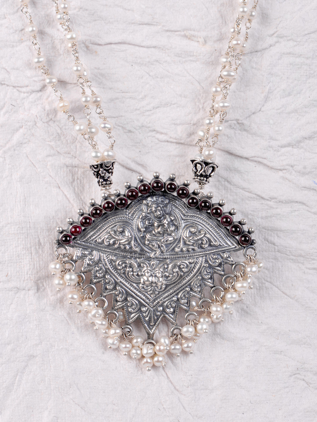 Anima Necklace - 925 oxidized silver