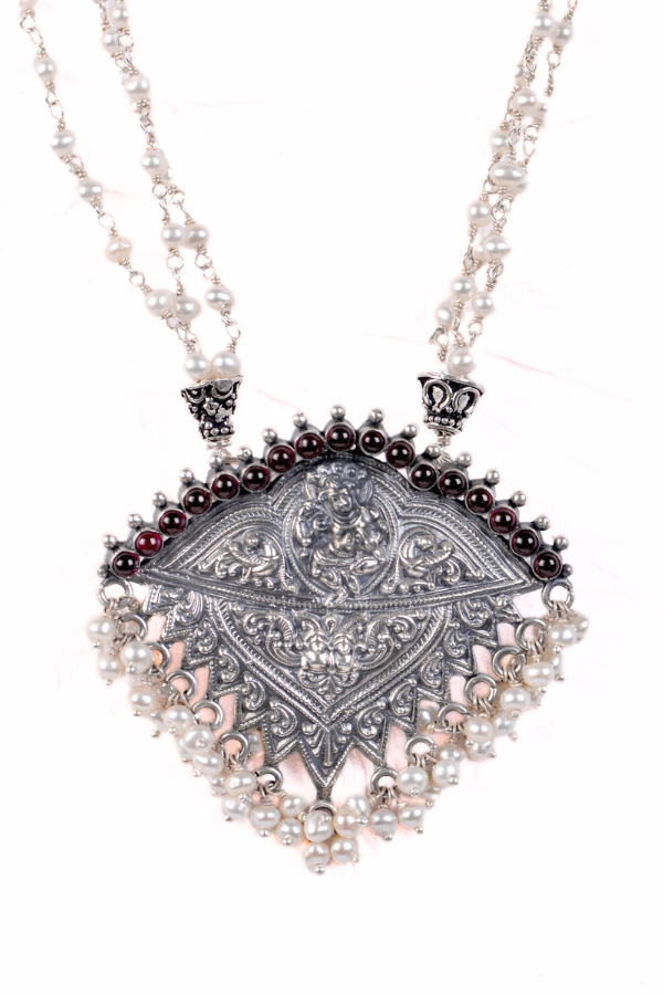 Anima Necklace - 925 oxidized silver