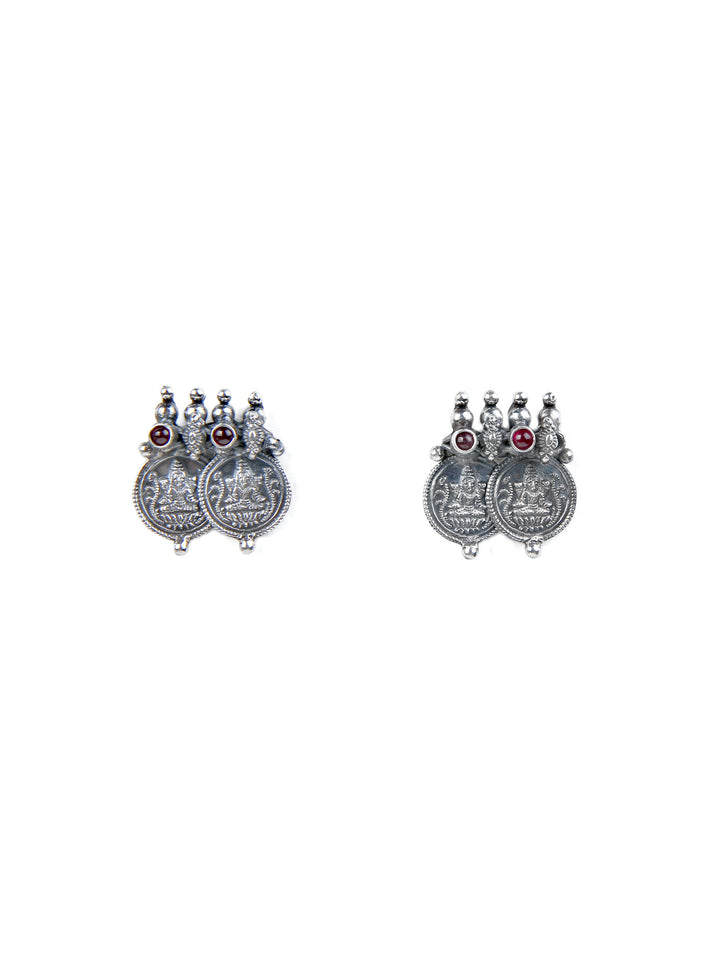 Anvi Necklace - 925 oxidized silver