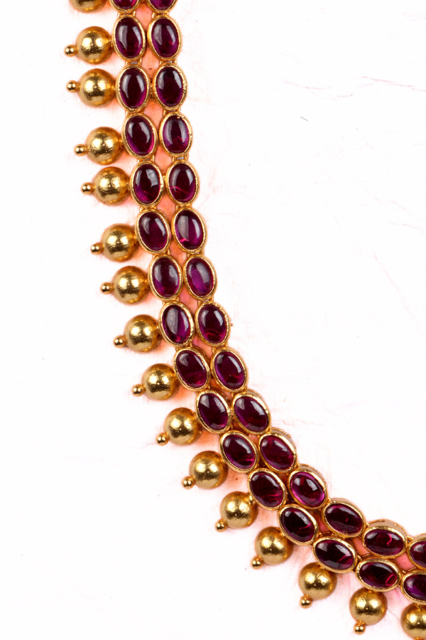 Arunya Necklace - 925 silver gold polish