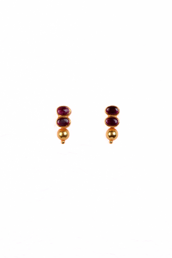 Arunya Necklace - 925 silver gold polish