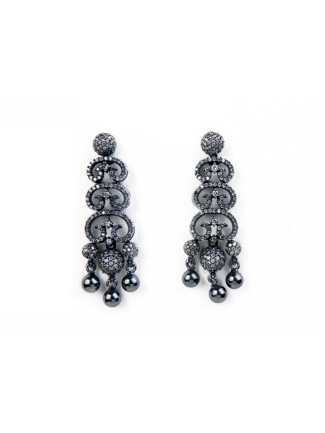 Benitha Necklace - 925 oxidized silver