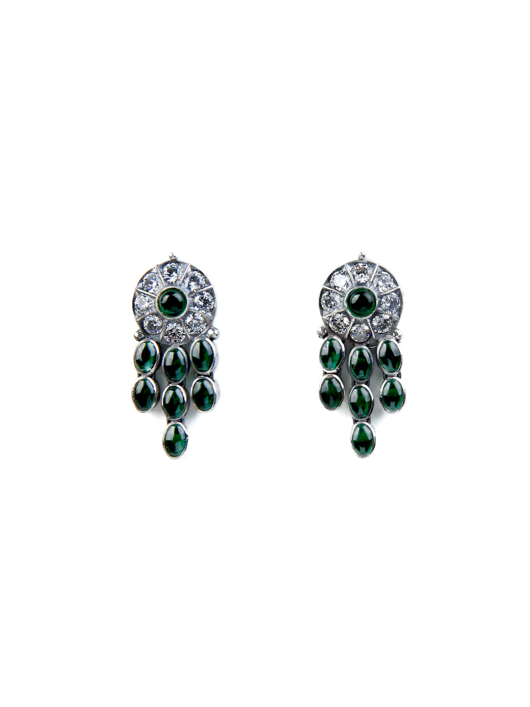 Bhavani Necklace - 925 silver oxidized