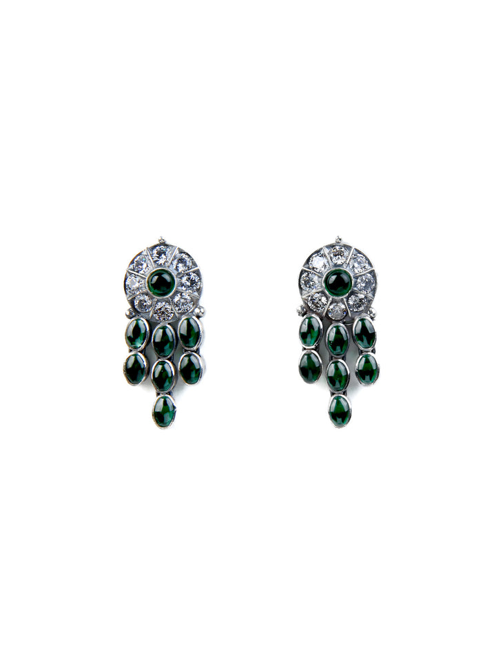 Bhavani Necklace - 925 silver oxidized