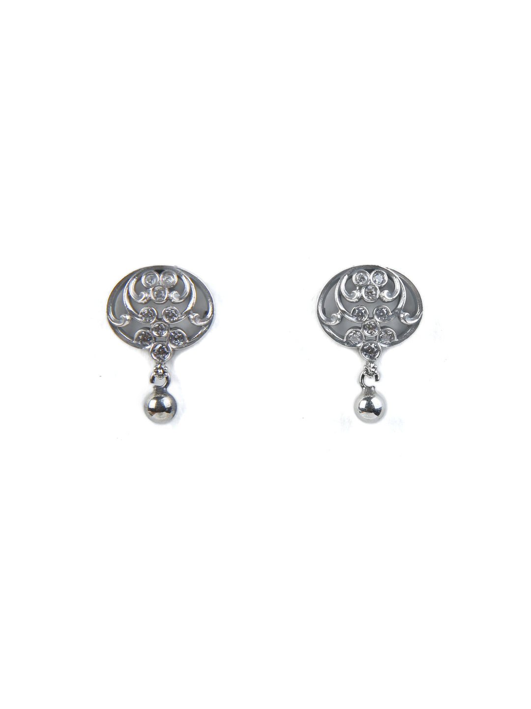 Brinda Necklace - 925 oxidized silver