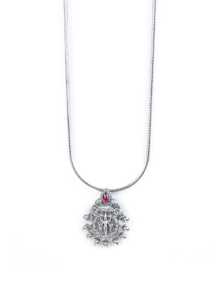 Charmi Necklace - 925 oxidized silver