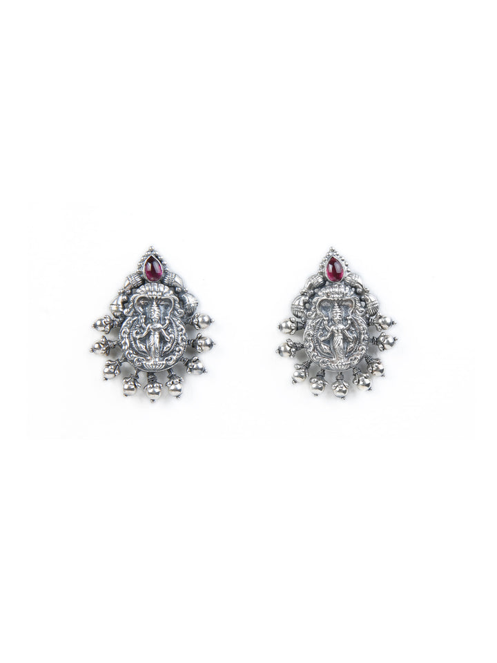 Charmi Necklace - 925 oxidized silver