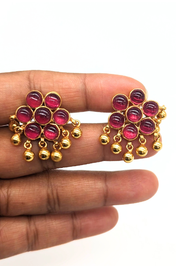 Chitrani Necklace - 925 silver gold polish