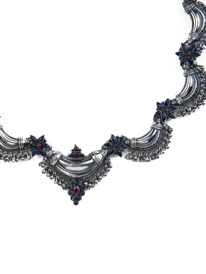 Dali Necklace - 925 oxidized silver