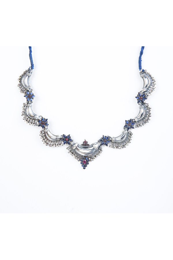 Dali Necklace - 925 oxidized silver