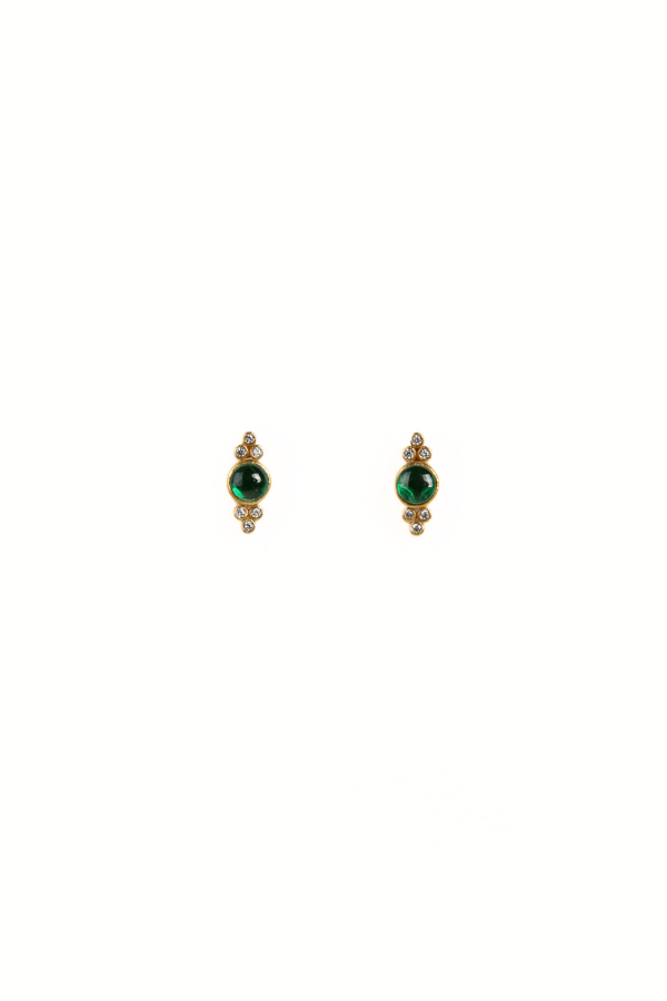 Devika Necklace - 925 silver gold polish