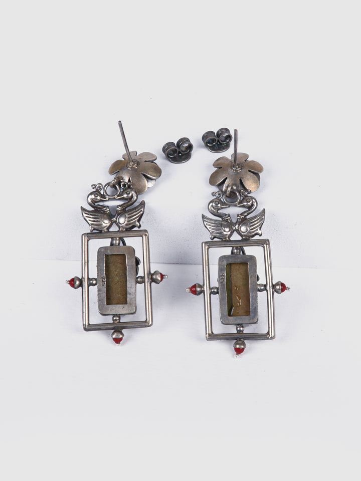 Doyel 925 silver oxidized earring