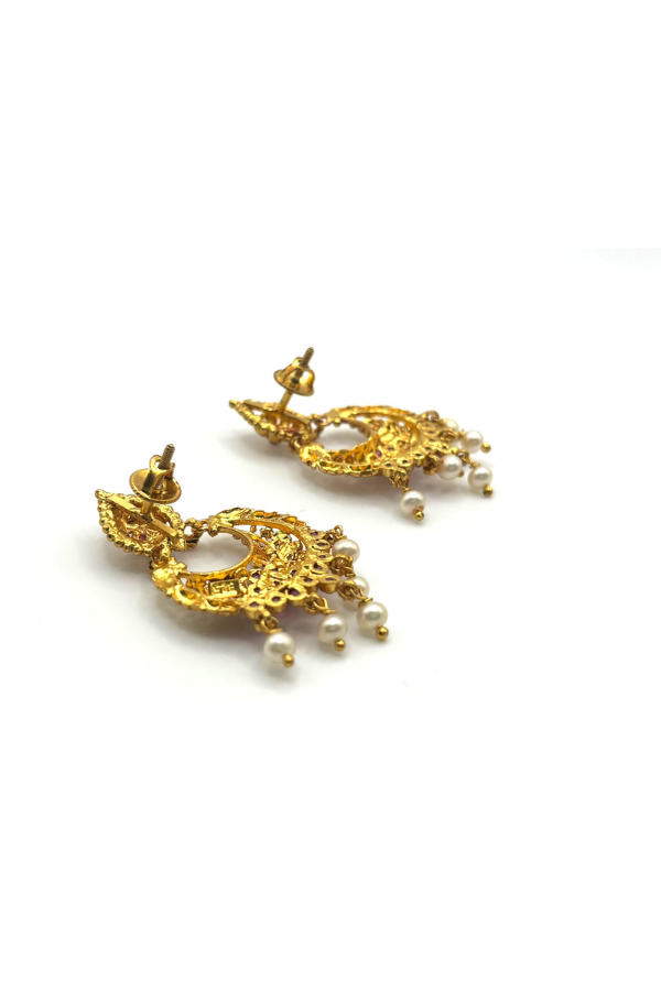 Unnati Necklace-925 silver gold polish