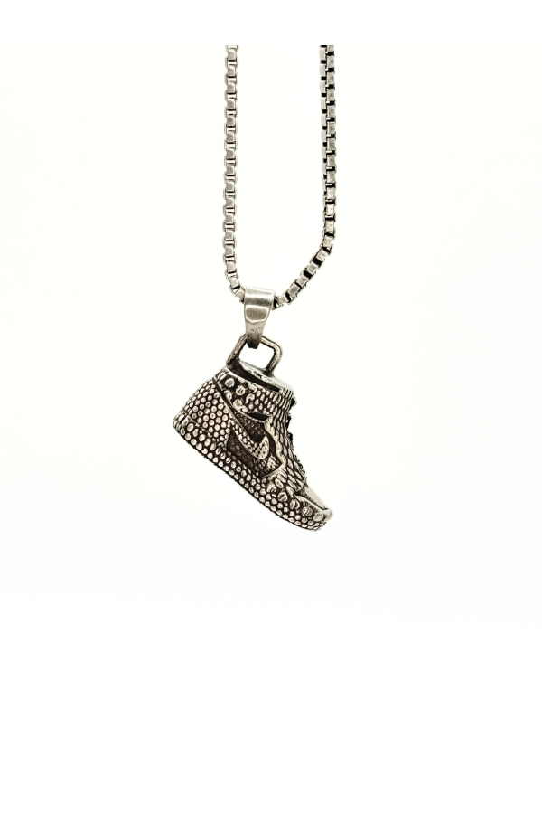 Sole statement Shoe - 925 silver oxidized
