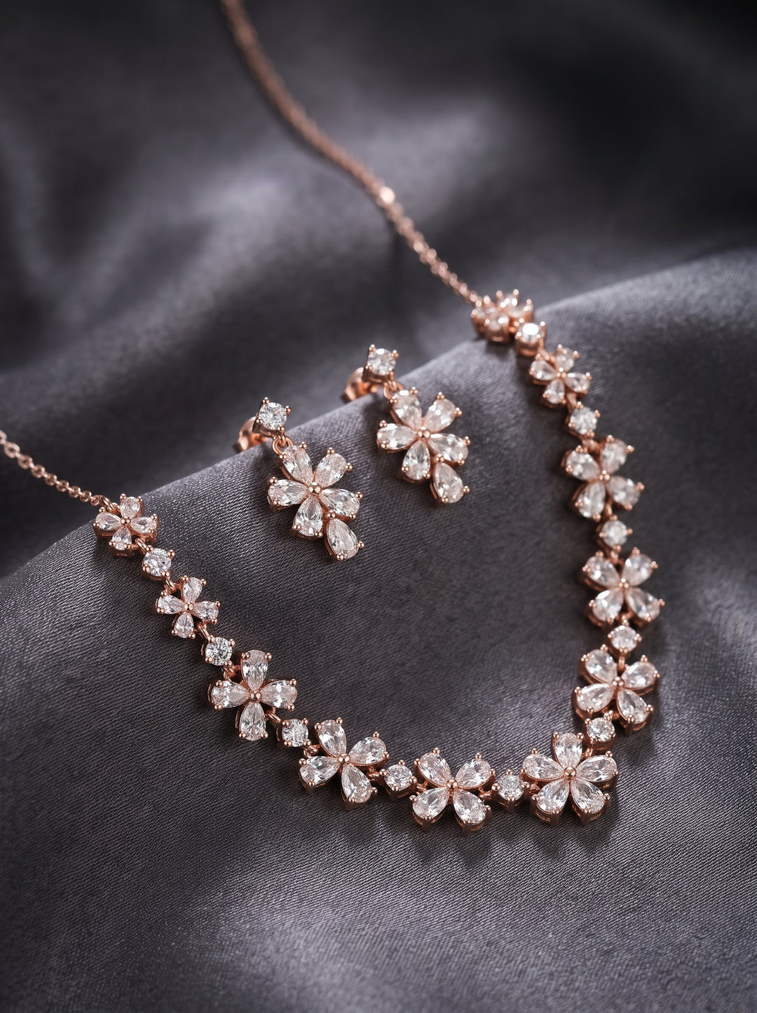 White stone jewelry