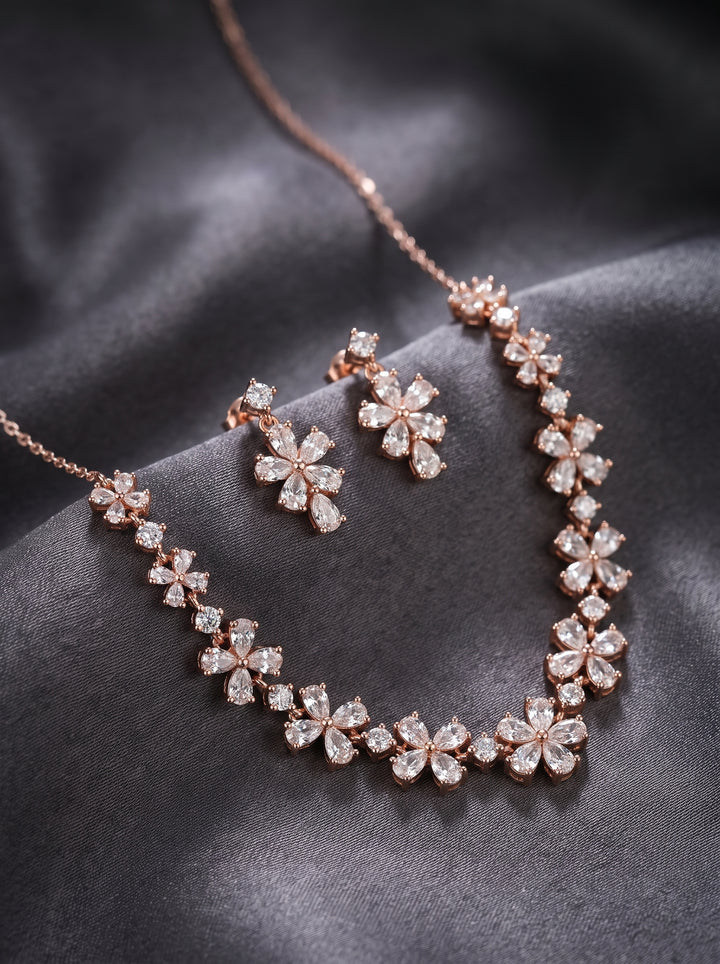 White stone jewelry