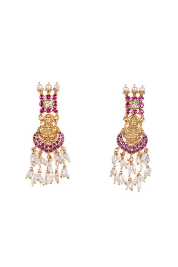 Yatika Guttapusalu necklace - 925 silver gold polish
