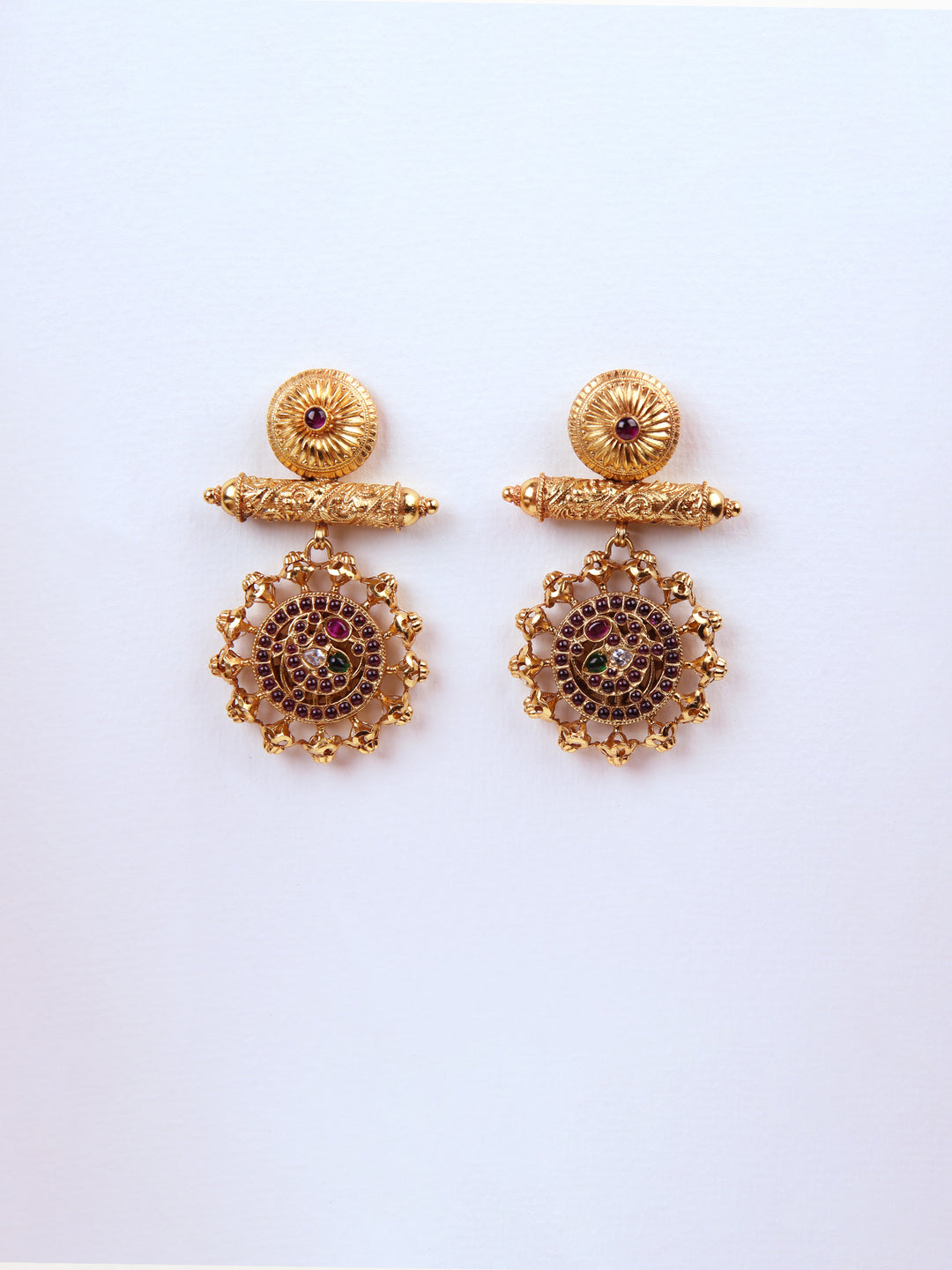 Hanita Earring - 925 silver gold polish