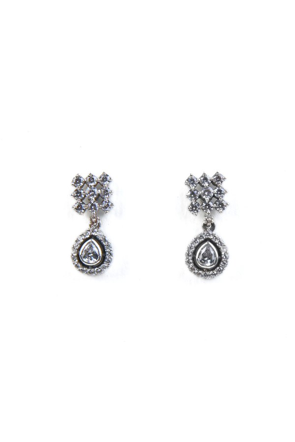 Harinika Necklace - 925 silver oxidized