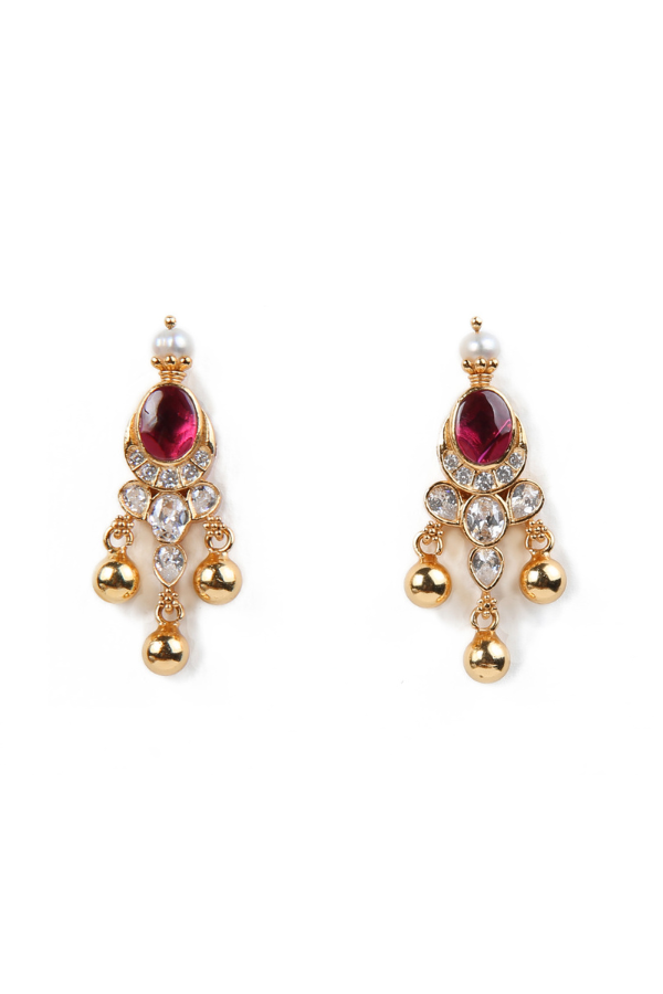 Hasi Navarathna Necklace - 925 silver gold polish