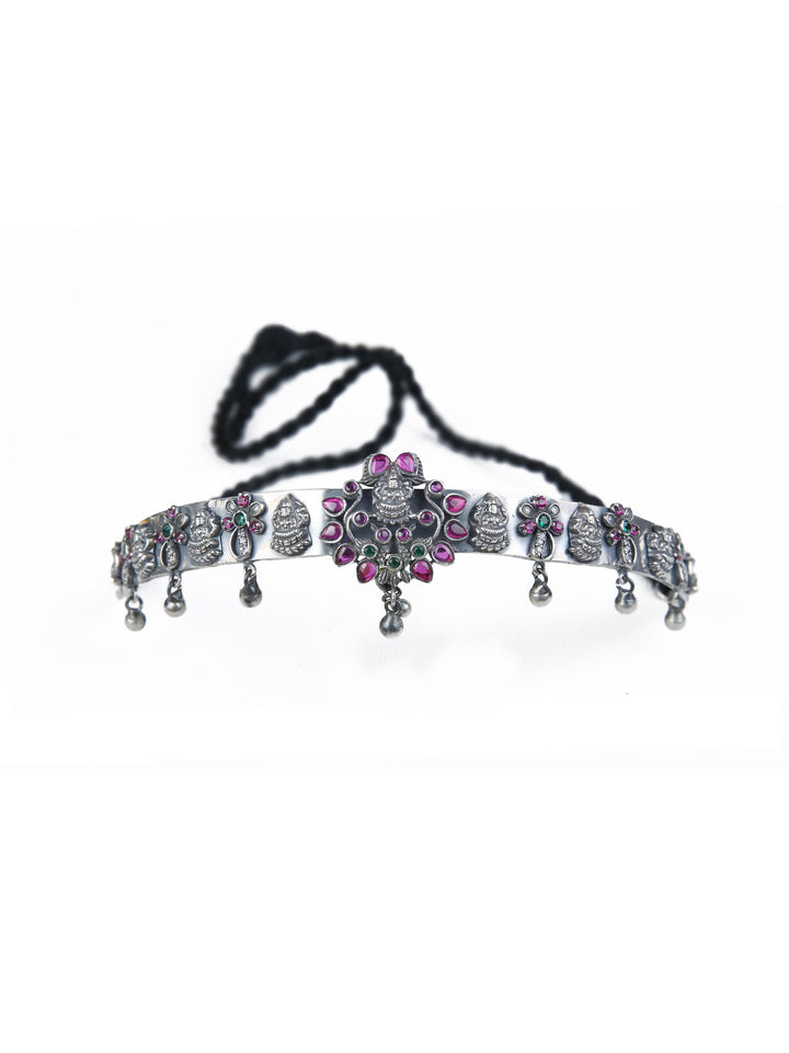 Haweena Necklace - 925 oxidized silver