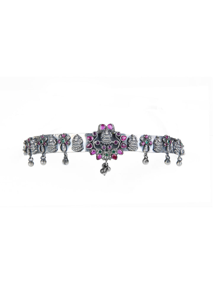 Haweena Necklace - 925 oxidized silver