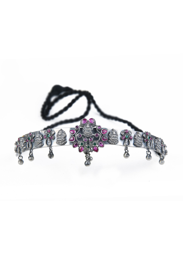 Haweena Necklace - 925 oxidized silver