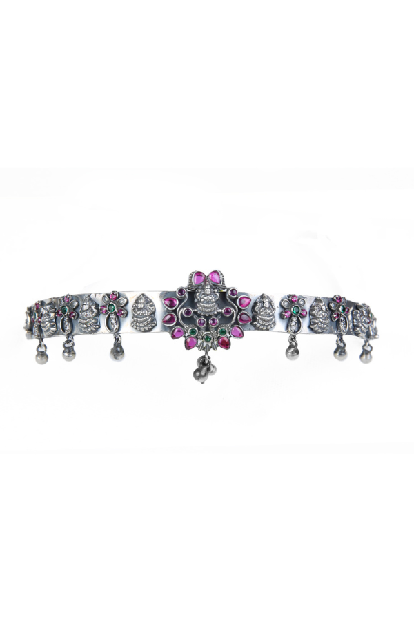 Haweena Necklace - 925 oxidized silver
