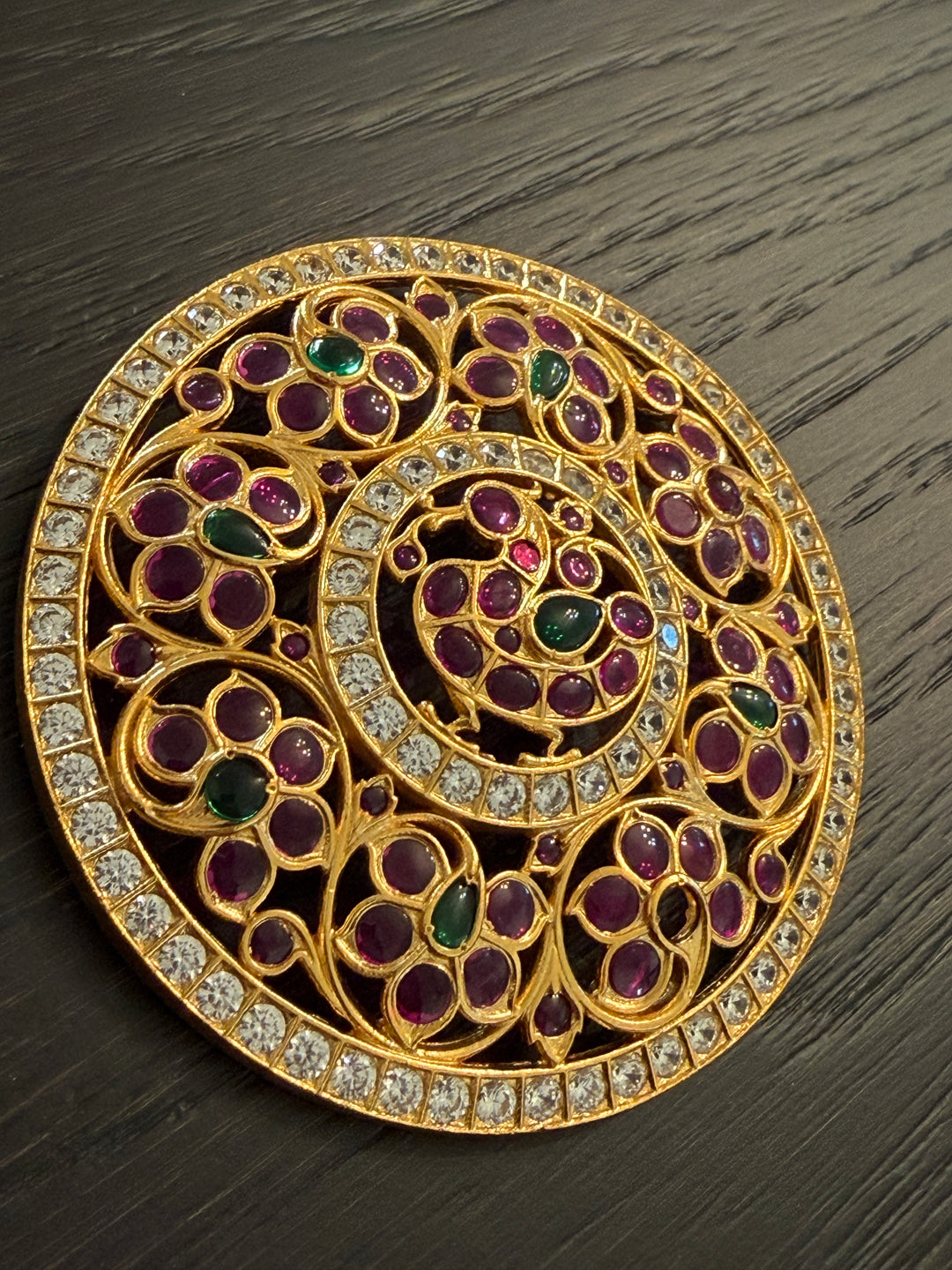 Annam Pendant - 925 Silver Gold Polish