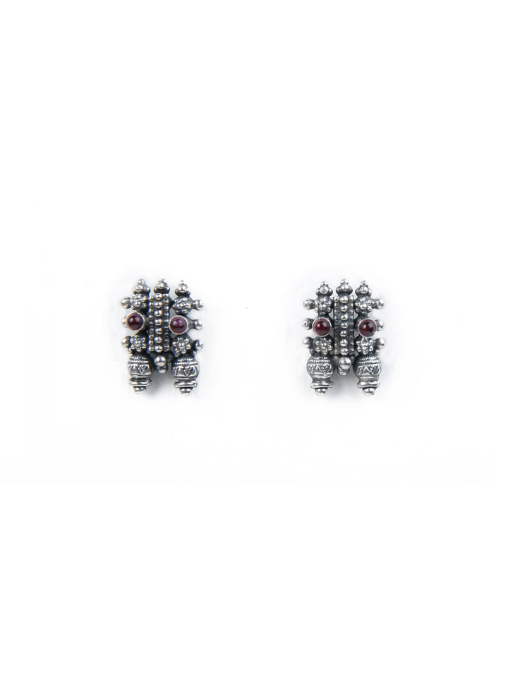 Indira Necklace - 925 oxidized silver