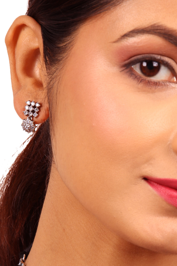 Indrani Necklace - 925 oxidized silver