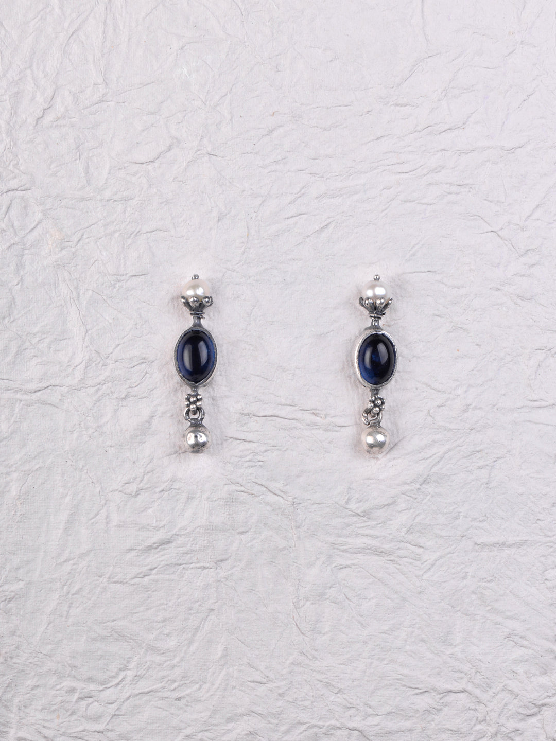 Iniya Necklace - 925 oxidized silver