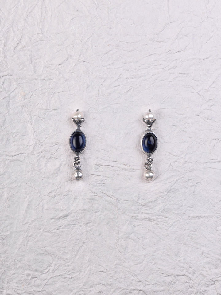 Iniya Necklace - 925 oxidized silver
