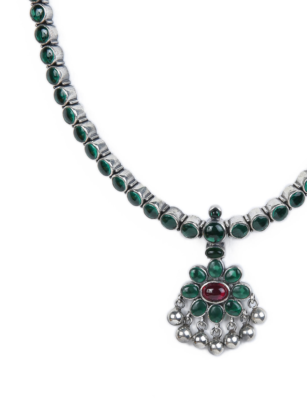 Ira Necklace - 925 oxidized silver