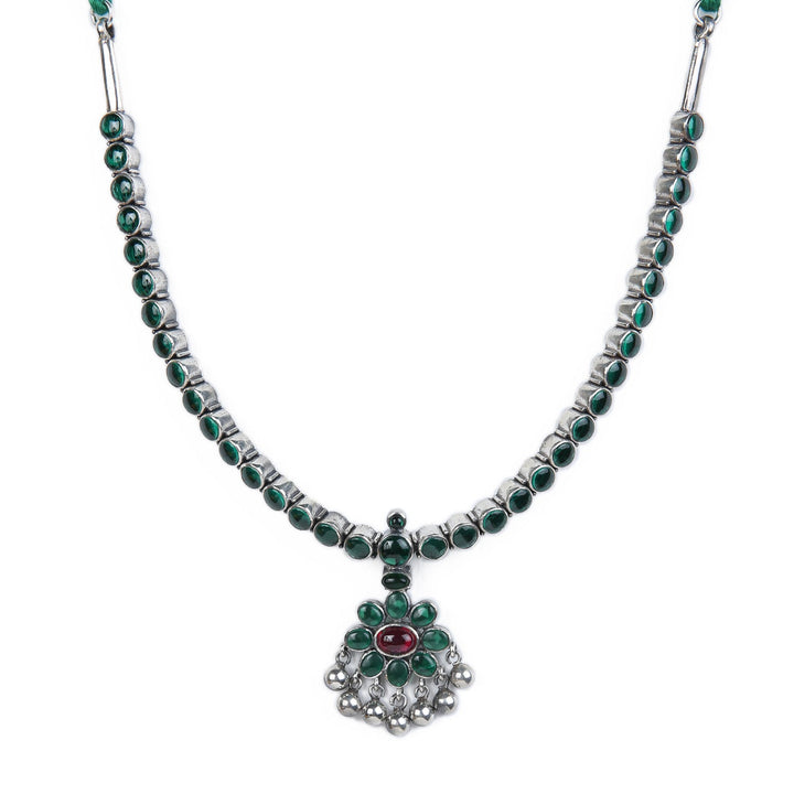 Ira Necklace - 925 oxidized silver