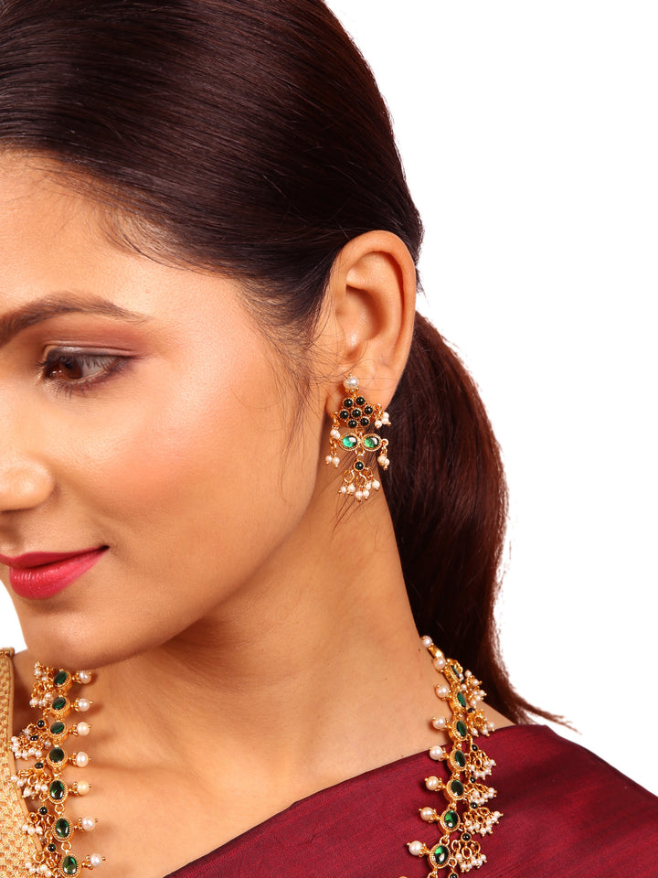 Ivani necklace - 925 silver gold polish
