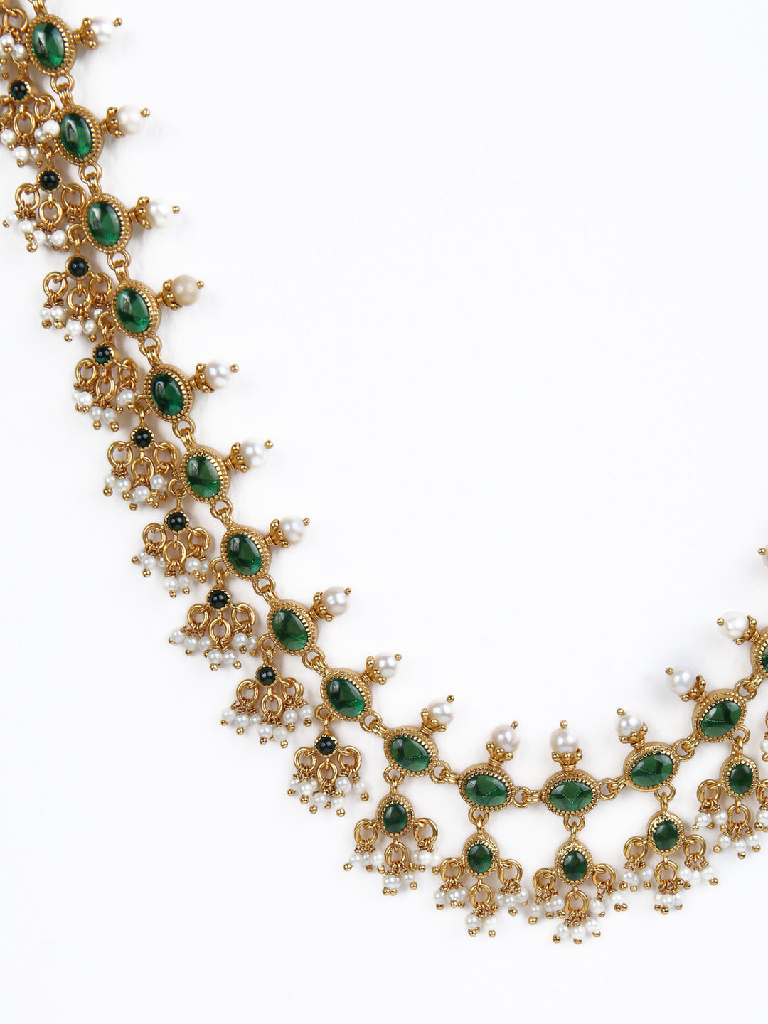 Ivani necklace - 925 silver gold polish