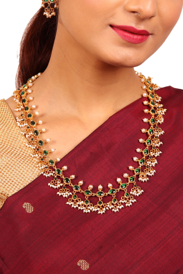 Ivani necklace - 925 silver gold polish