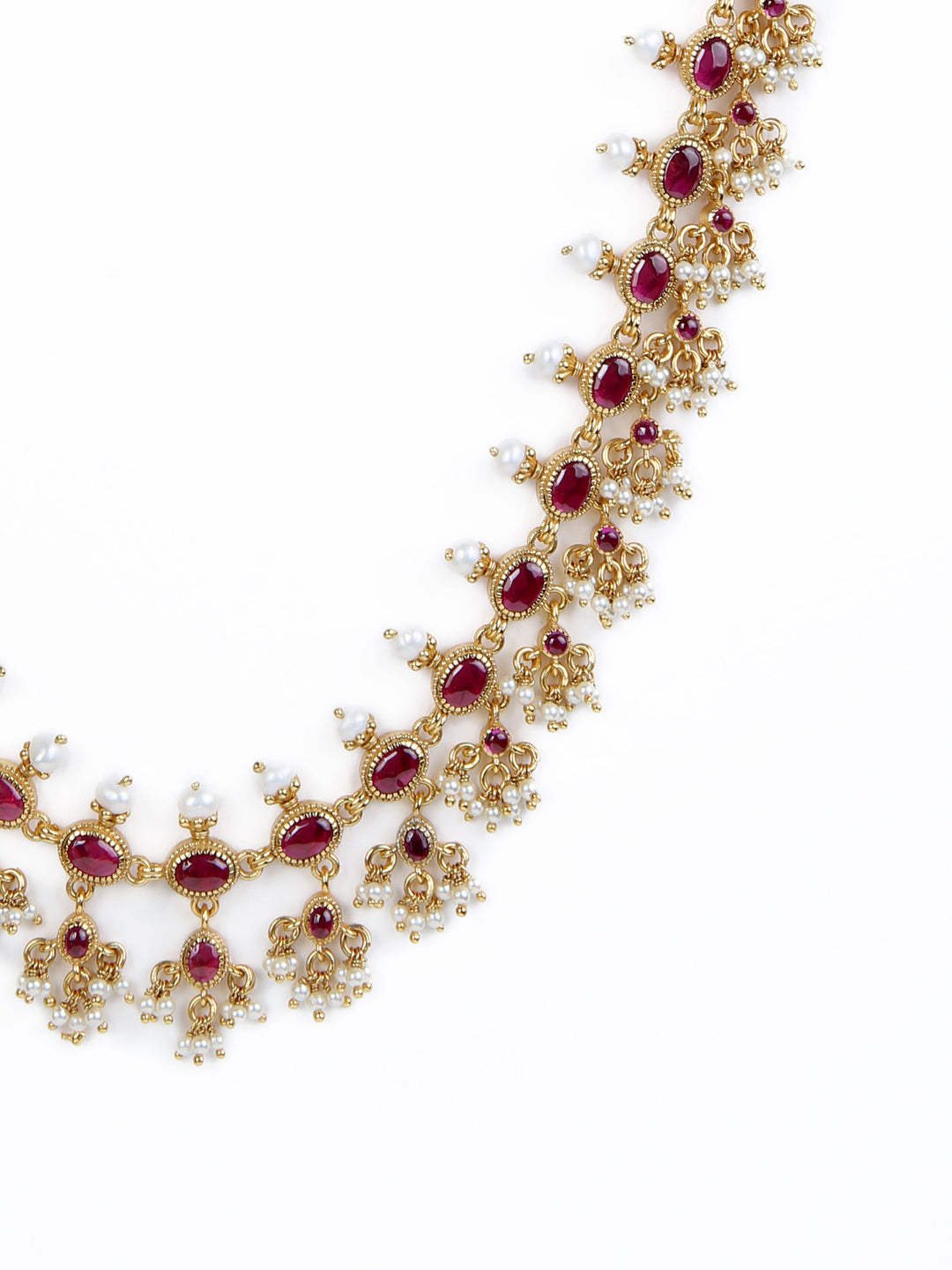 Kaamika Necklace - 925 silver gold polish