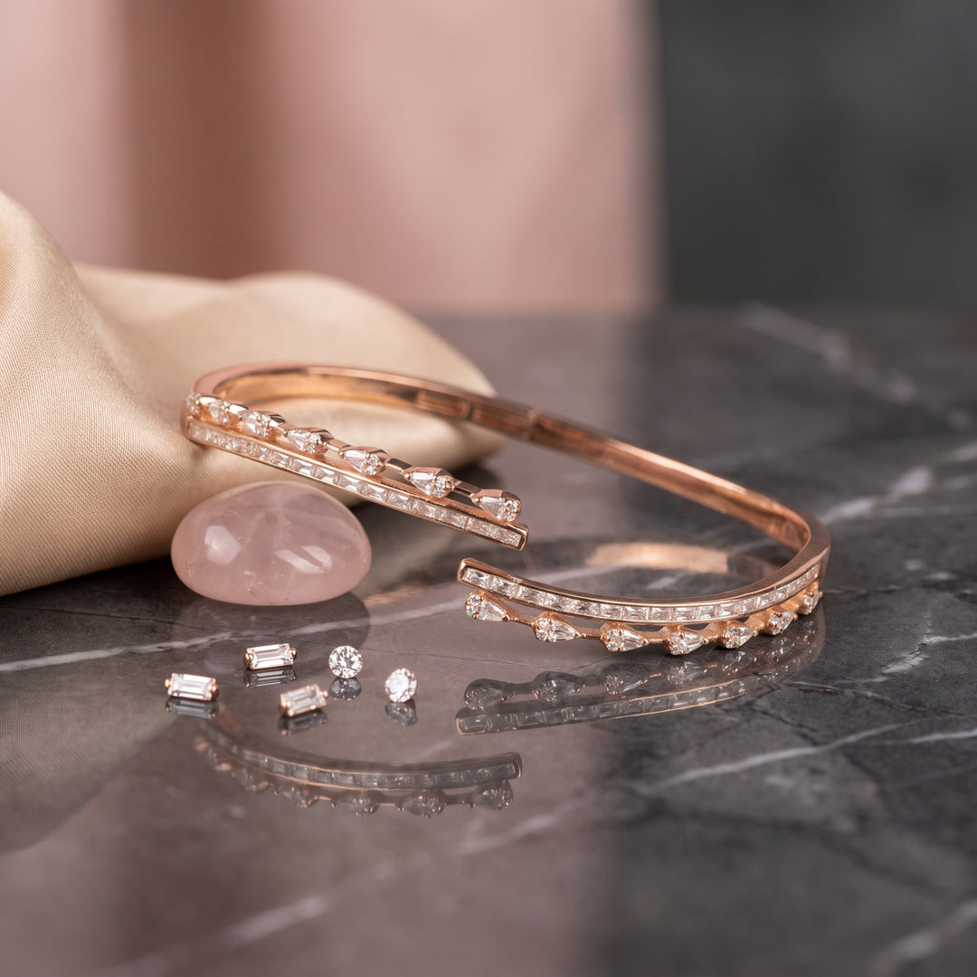 Minimalist Silver Bangle