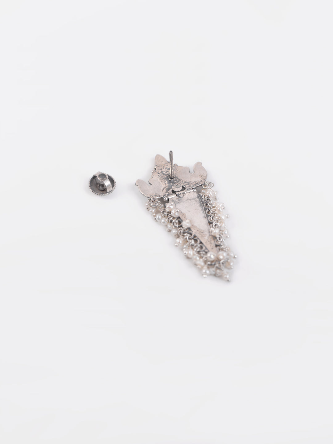Kadambari Necklace - 925 oxidized silver