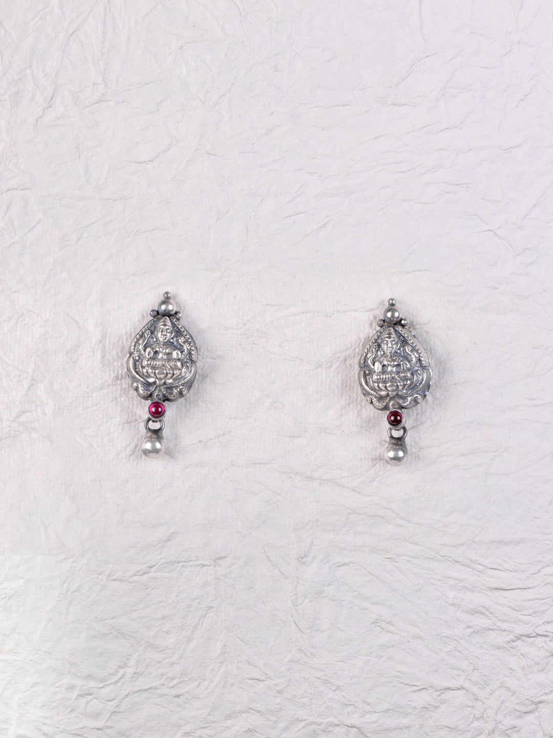 Kashvi Navarathna Lakshmi Necklace - 925 oxidized silver