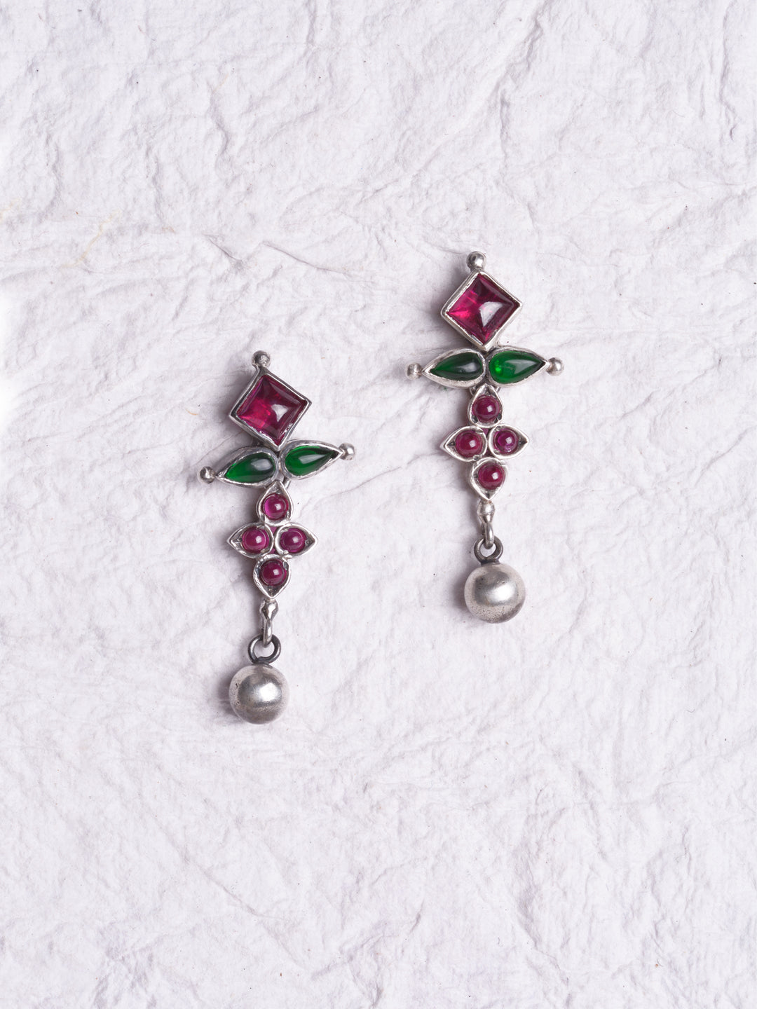 Kumudha Necklace - 925 oxidized silver