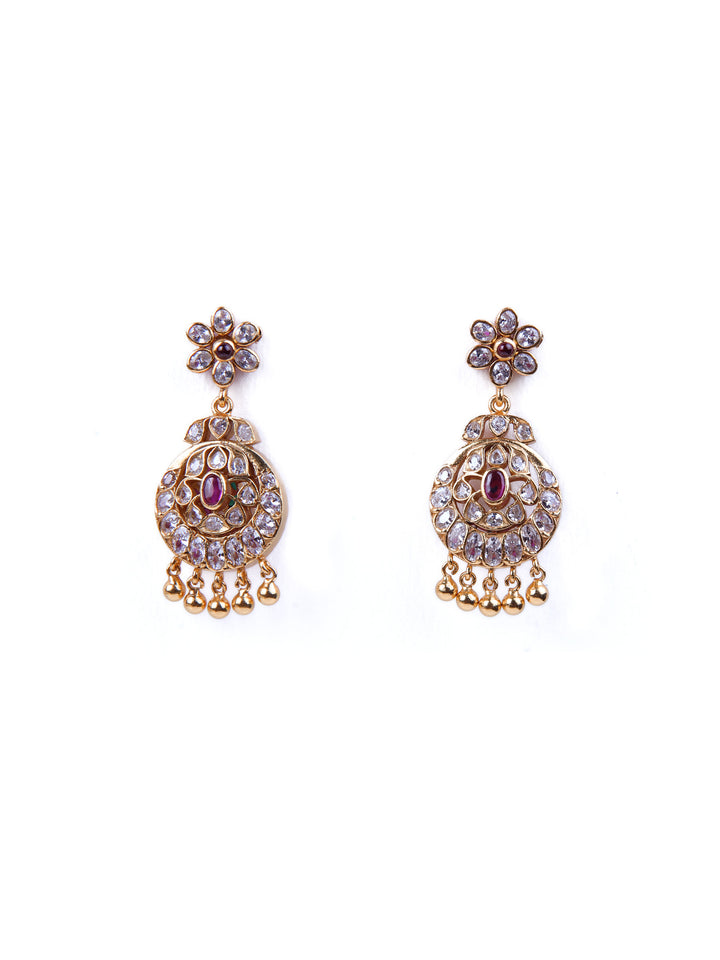 Malavika Reversible Necklace - 925 silver gold polish