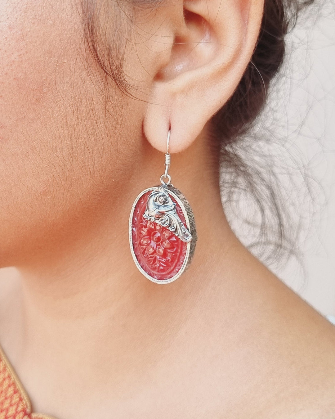 Sterling silver jewelry, 925 silver earring, Daily wear, Festival collection, wedding, Christmas, Navarathri, Gifts