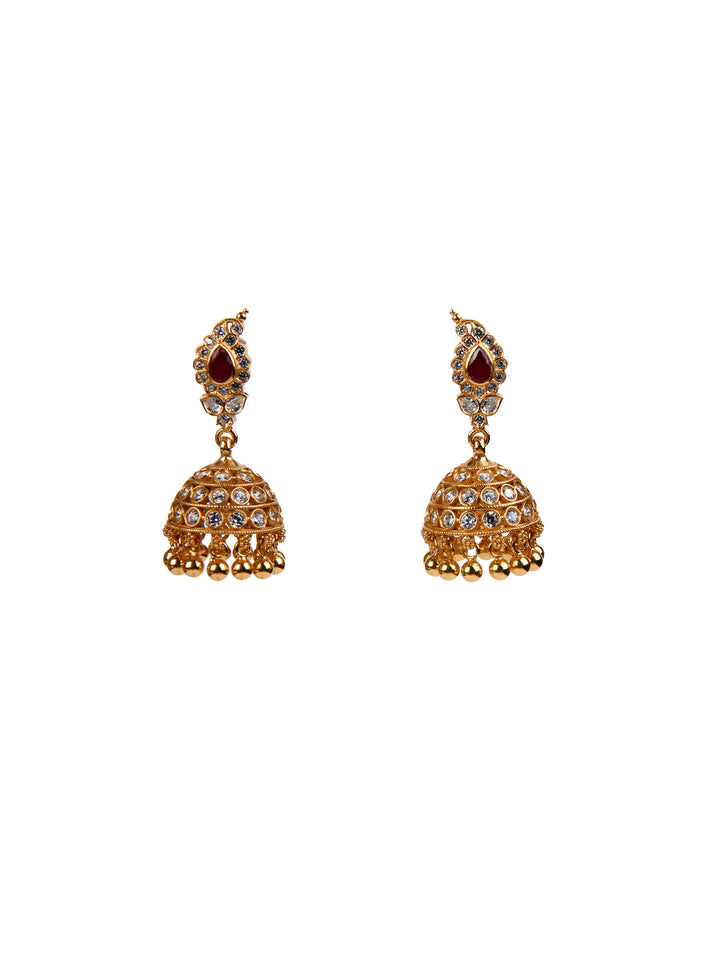 Mango Malai Necklace - 925 silver gold polish