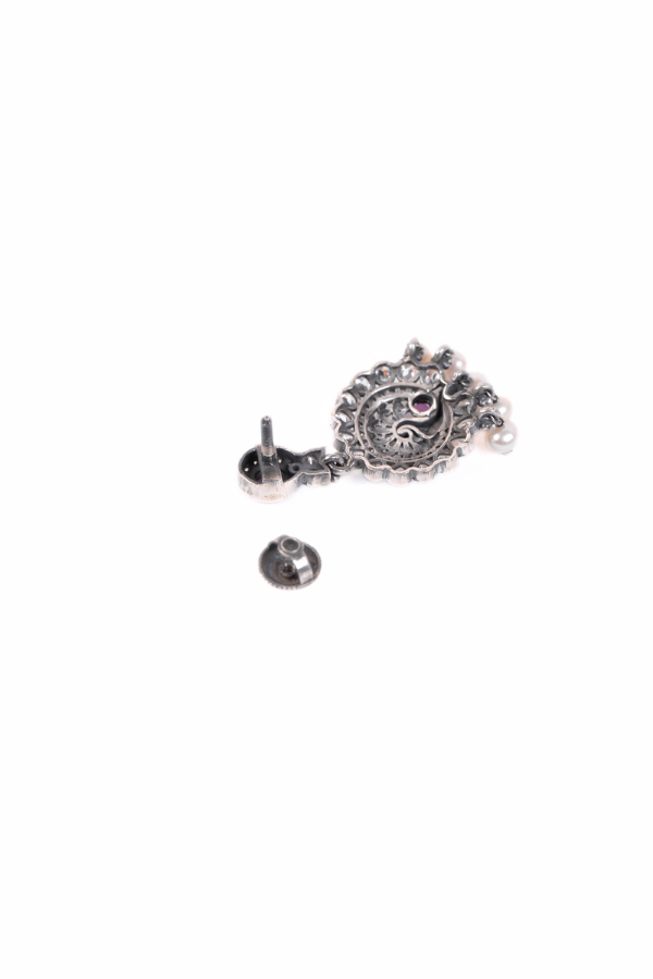 Manya Necklace - 925 oxidized silver