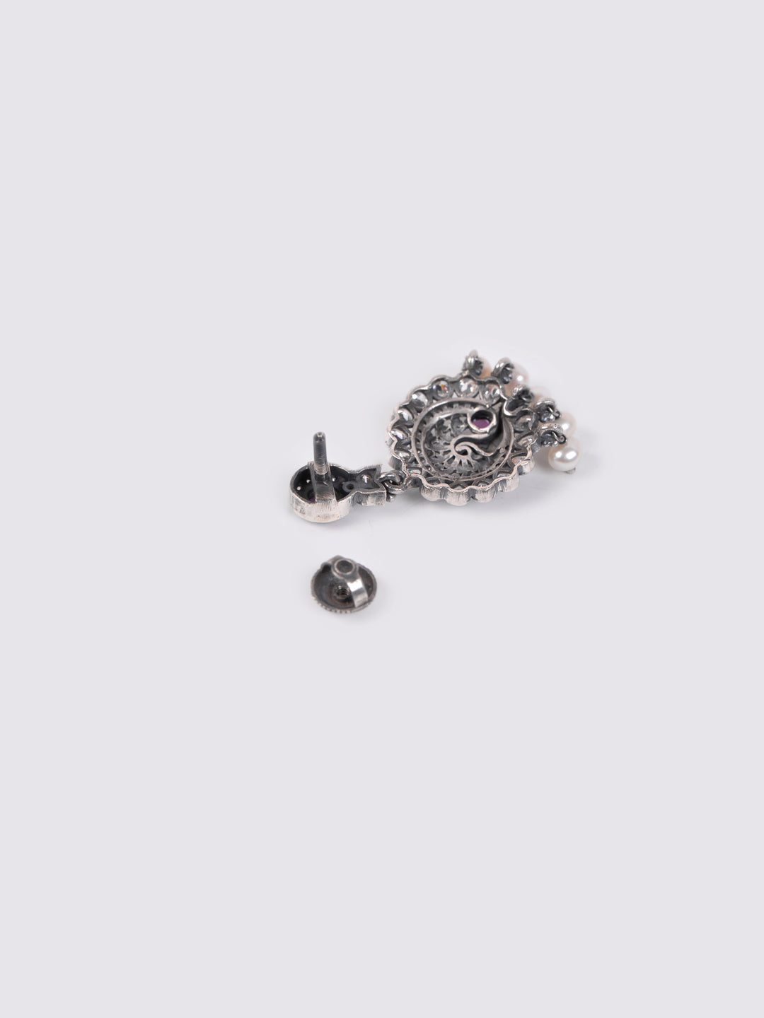 Manya Necklace - 925 oxidized silver