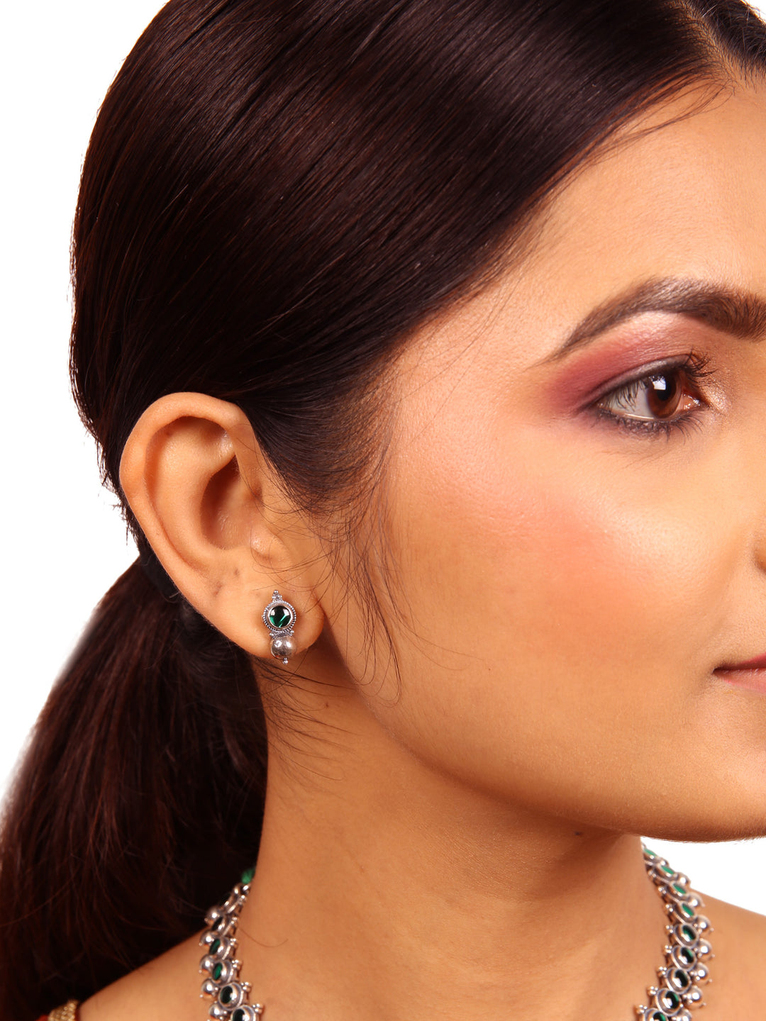 Mitra Necklace - 925 oxidized silver